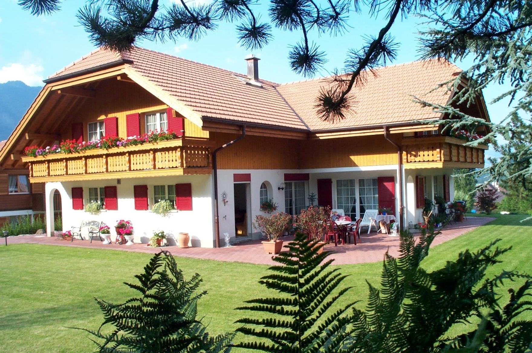 Haus Abendberg Lejlighed Wilderswil Eksteriør billede