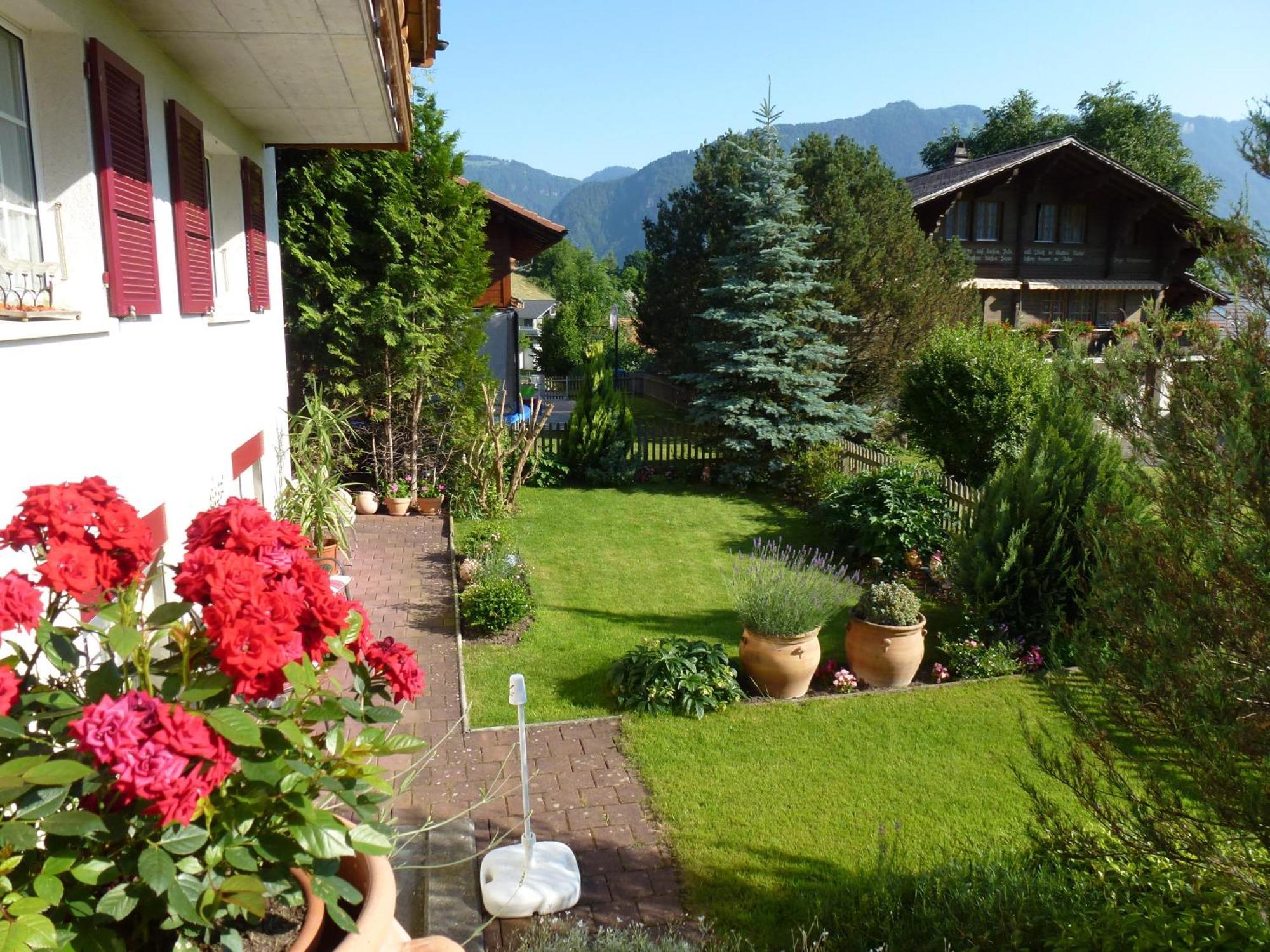 Haus Abendberg Lejlighed Wilderswil Eksteriør billede